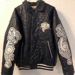 raw blue dragon jacket
